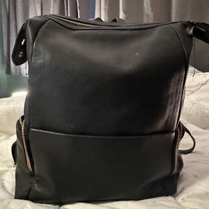 Pleather Backpack
